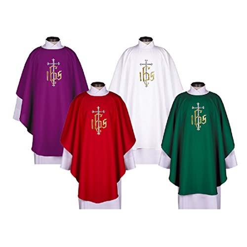 IHS Chasuble - Purple