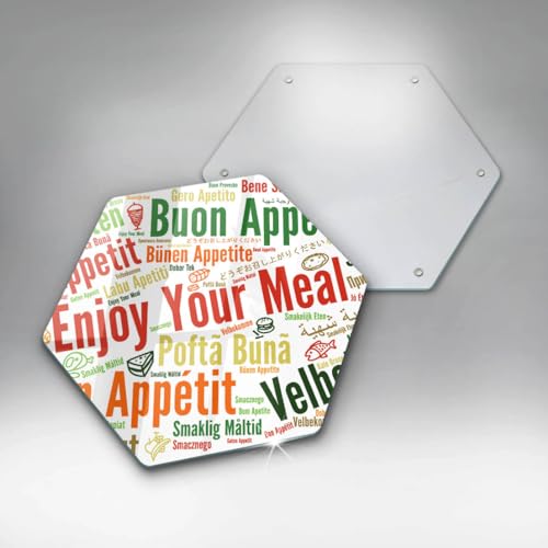 Plaque induction protection anti-rayures 40cm Wallfluent hectagonale - 6