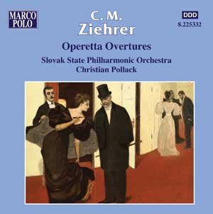 Carl Michael Ziehrer Ouvertures d'Opérettes [Audio CD]