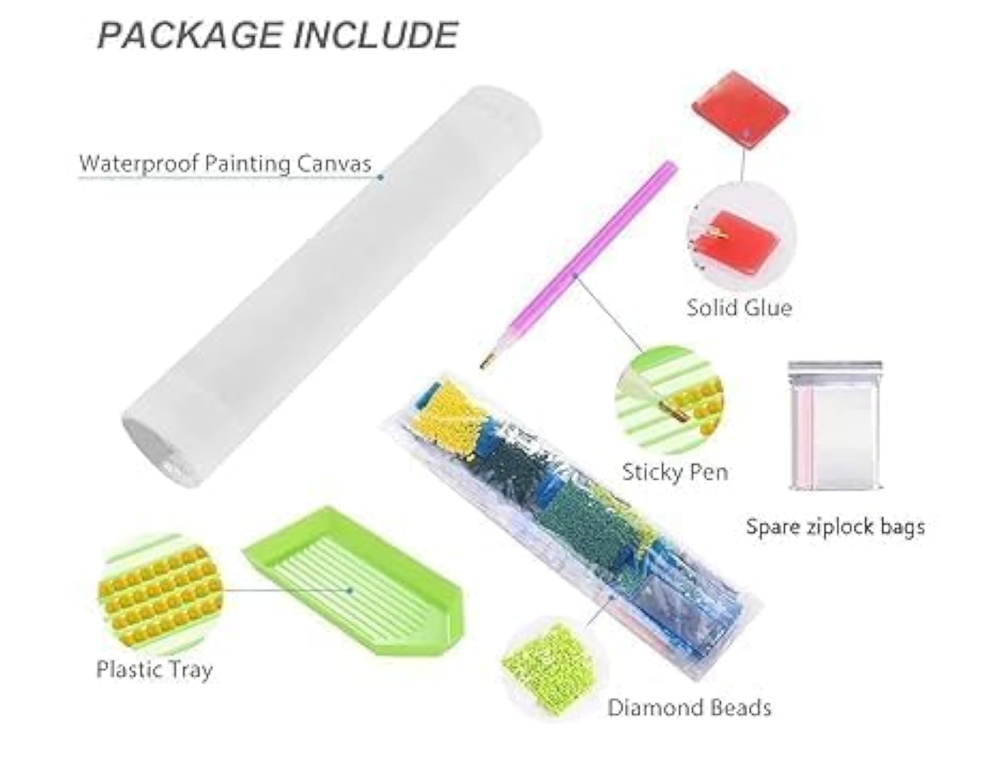 5D Diamond Painting by Number Kits for Home Decor