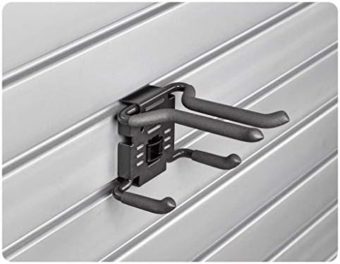 HandiWall Ski Hook with Locking Bracket for Sport Storage on Slatwall Panels image 3