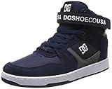 Material - Upper: Suede DC Shoes Herren Pensford-High-top Shoes for Men Skateboardschuhe, Navy/Grey, 42 EU