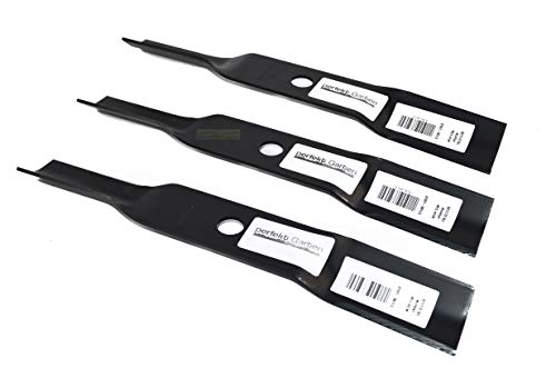 Jeu de 3 lames pour tracteur de gazon Murray 56631E701 40,5 cm (46')