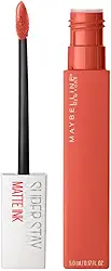 Maybelline SuperStay Matte Ink Batom Líquido Matte Longa Duração 16H com Aplicador Preciso, Não Transfere e Cor Intensa, Acabamento Matte Confortável, Cor 70 Amazonian Nude Amarronzado, 5ml