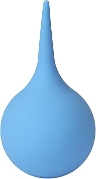 Ear Bulb Syringe, Large Volume Ear Wax Removal Tool & Nasal Aspirator, Reusable Gentle Squeeze Bulb for Ear Irrigation and Nasal Cleaning, Soft Latex-Free Bulb 135ml
