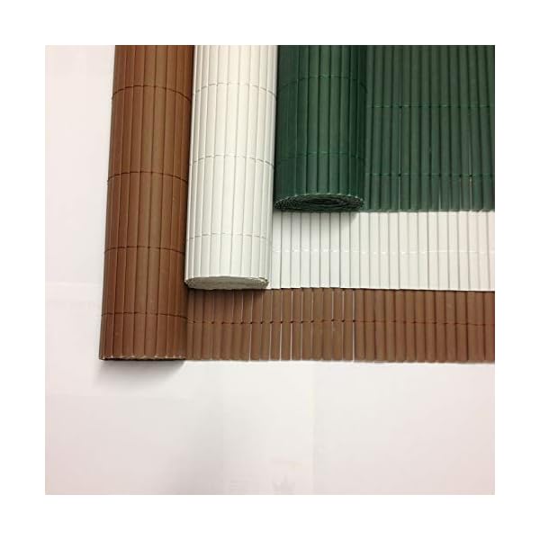 5,50€/qm Sichtschutzmatte Sichtschutz Doppelstab Kunststoffmatte Balkon Garten Sichtschutzzaun Windschutz PVC (500…