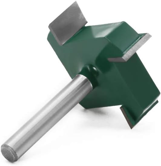 KTouler 4-Wing Spoilboard Surfacing Router Bit 1/4 Inch T Type Slotting Router Bit Durable Carbide Tipped Wood Milling Cutter Woodworking Tools - Image 5