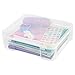 IRIS 14 in. x 14 in. Portable Project Organizer Case in Clear, great for Arts and Crafts, Scrapbooking Supplies Storage and Many More, Portable and Durable
