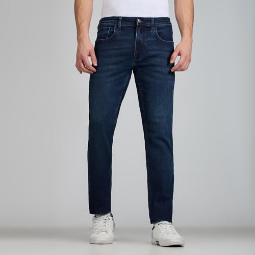 Image of Pepe Jeans Men's Jeans | Straight Fit | Mid Rise | Stretchable