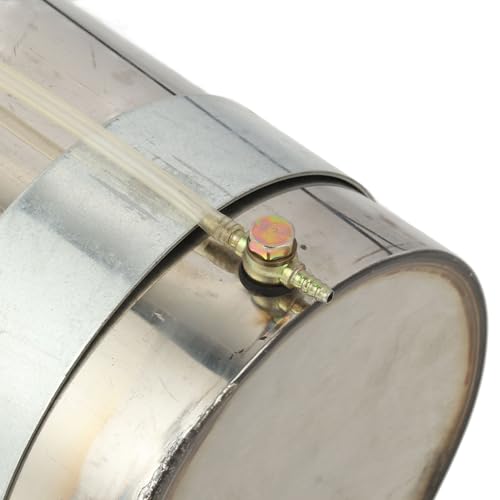 Kraftstofftank für Standheizung aus Edelstahl, 10 l, mit Deckel für Standheizung Webasto/Eberspacher Kraftstofftank der Standheizung aus Edelstahl