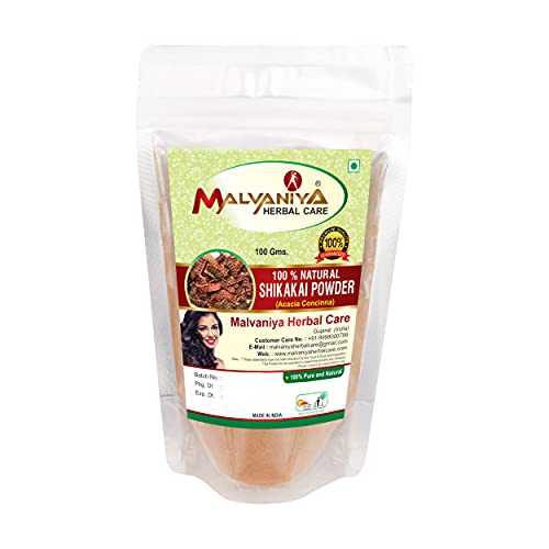 Amla Powder 100G, Bhringraj Powder 100G, Shikakai Powder 100G, Aritha Powder 100G - 1 Complete Hair Care Combo Pack