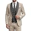 Beige and Dark Grey