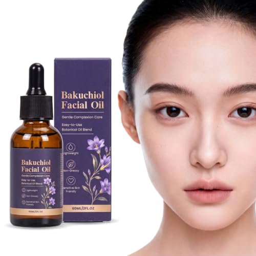 Image of Bakuchiol Oil Organic Cold Pressed, Bakuchiol Serum for All Skin Types