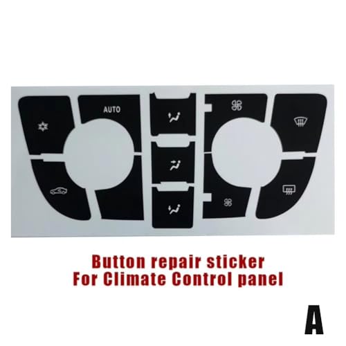 Autocollant bouton climatisation Opel GTC 2009-2015