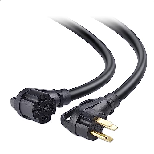 Cable Matters 4 Prong 50 Amp Rv Extension Cord 15 Ft With Easy-Grip Handles And Carry Strap, Nema 14-50 Extension Cord, Compatible With Tesla Charging Cable - 15 Feet (Nema 14-50P To 14-50R) #TOP7