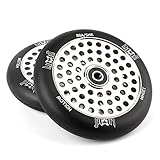 Limit Pro Scooter Wheels 120x24mm Oil Slick Hollow Core Scooter Replacement Wheels...