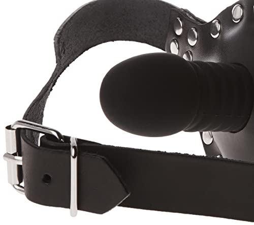 Strict Leather Ride Me Mouth Gag With Dildo, Black (Ac735) #TOP4