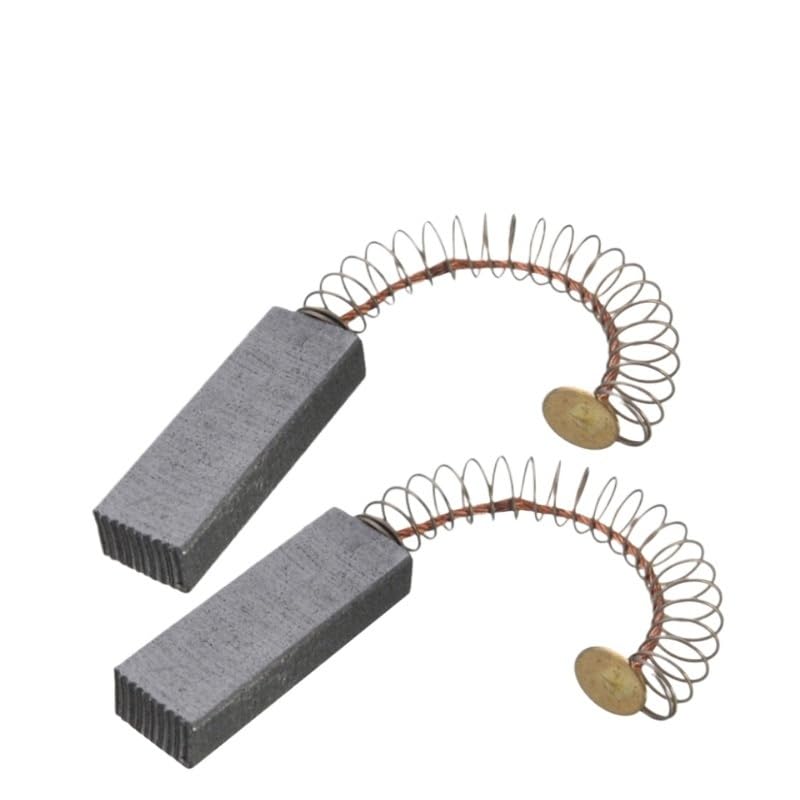 2/6 spazzole di carbone da 32 x 11 x 6 mm, spazzola elettrica in grafite per motore elettrico, martello trapano, smerigliatrice, ricambio per riparazione (2 pezzi)