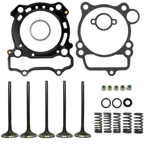 HWKWAZ Engine Intake Exhaust Valve Gasket Kit Compatible with Yamaha YZ250F WR250F 2001-2013