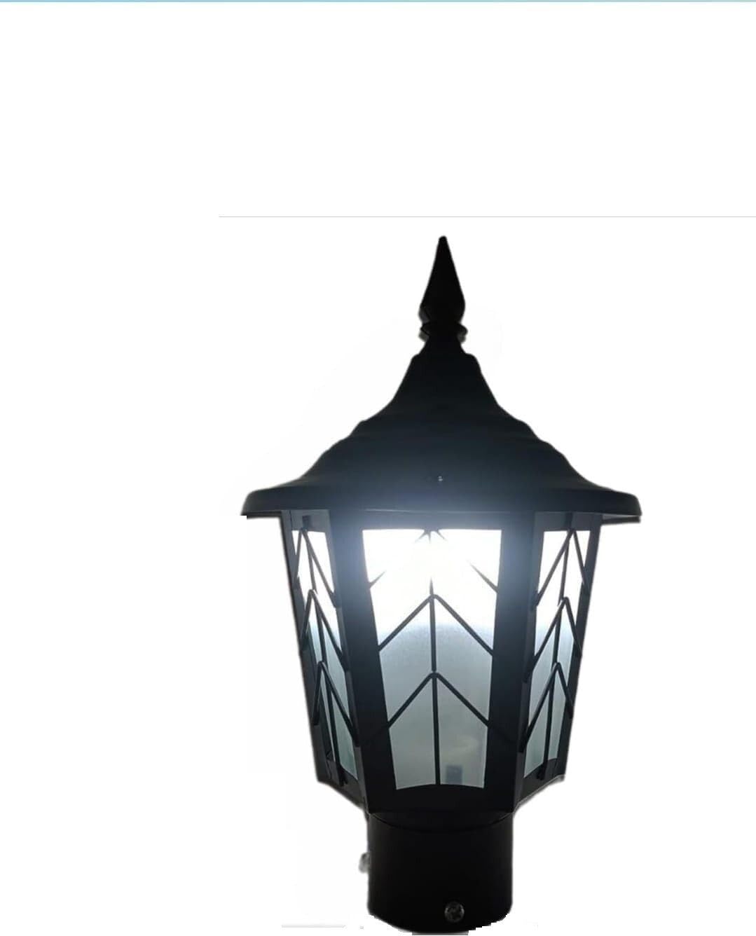Areezo Waterproof Black 3 Arrow Outdoor Gate Light for Pillar and Boundary Wall – Black Finish (Bulbnot Incl.) (1 Piece)-picture-11