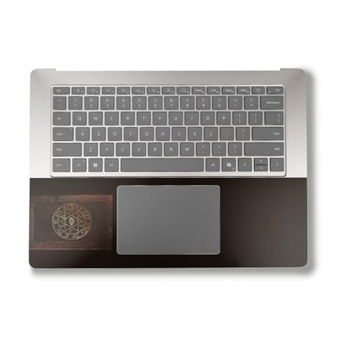 Image of Laptop Skin Compatible with Alienware M18 R2 (2024) - Tome - Premium 3M Vinyl Protective Wrap Decal Cover - Easy to Apply | Crafted in The USA by MightySkins