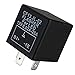 iJDMTOY 3-Pin CF-13 CF13 EP34 Electronic Flasher Relay Fix Compatible with LED Turn Signal Light Bulbs