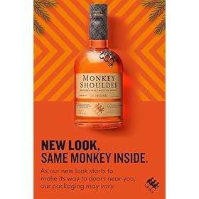 Monkey Shoulder Blended Malt Scotch Whisky, 70cl – MONKEY SHOULDER