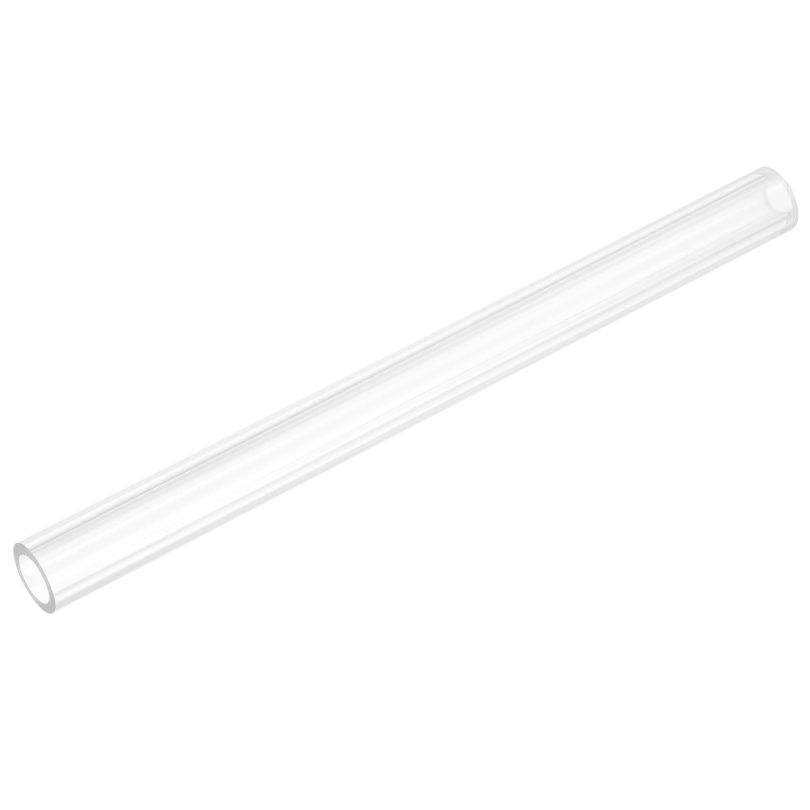 uxcell Rigid Round Clear Tubing 18mm(11/16") ID x 20mm(13/16") OD x 0.8Ft(250mm) Length Plastic Tube