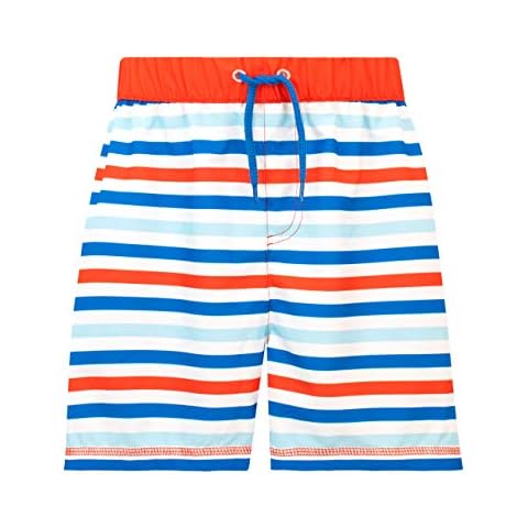 Harry Bear Boys Multicoloured Stripe Swim Shorts Cover