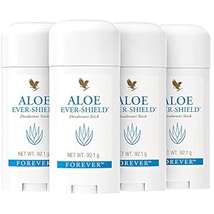 Forever Aloe Ever-Shield Deodorant Stick, 4 Stück