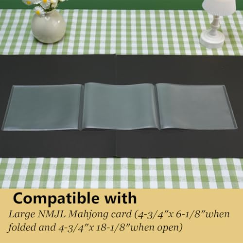 Protector para cartas Mahjong large, 4 unidades miniatura 2