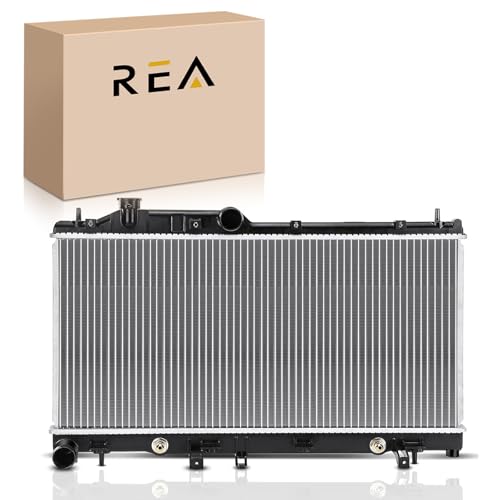 Image of Engine Coolant Radiator with Transmission Oil Cooler Compatible with Subaru Forester 2.5L 1999-2002, Impreza 2.2L 1999-2001, Impreza 2.5L 1999-2001 Replace 45199FC100 45199FC110