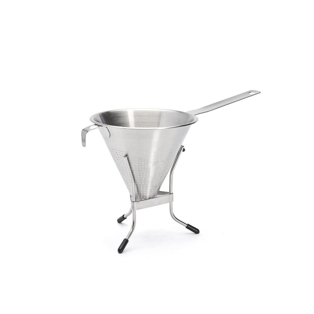 De Buyer Passe-sauce Chinois inox perforé Diamètre 18 cm Argent