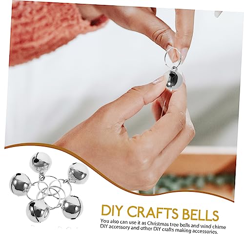 Abaodam 24 Unidades Sino De Chaveiro Feito à Mão Sino Agrícola Sino De Cavalo Pequenos Sinos Sino De