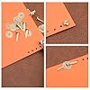 100 PCS Mini Brad Fasteners, and 300 Pieces Washers with Hole Punch, Round Paper Fasteners for Crafts Mini Brass Brads Metal Brad Split Pins Pastel for Paper Crafts DIY Scrapbooking Supplies (Gold) #4