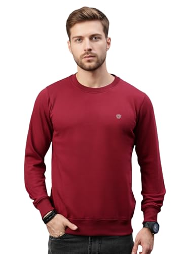Image of Lux Cozi Men's Cotton Crew Neck Full Sleeve Sweatshirt | Sweatshirt for Men