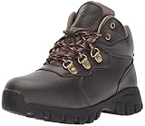 Deer Stags Boys' GORP Hiking Boot, Dark Brown/Taupe, 6 Medium US Big Kid