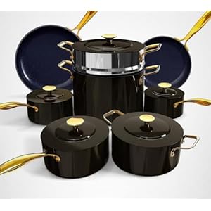 Nuwave Lux LE 13-Pc Cookware Set wi...