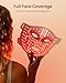 RENPHO Red Light Therapy Mask for Face 2026, Valentines Day Choice for Women Mom Wife, 324 LEDs Full Face Coverage & 3 Light Modes, Cordless LED Red Light Therapy Face Mask for Home Use & Travel
