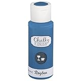 Contenido: 59 ml (Azure, 3.4 x 3.4 x 10 cm) - RAYHER Chalky Finish Paint Bottle for Glass, Azure, 59 ml