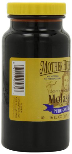 Mother Hubbards Golden Molasses, 16-Ounce (Pack of 6)