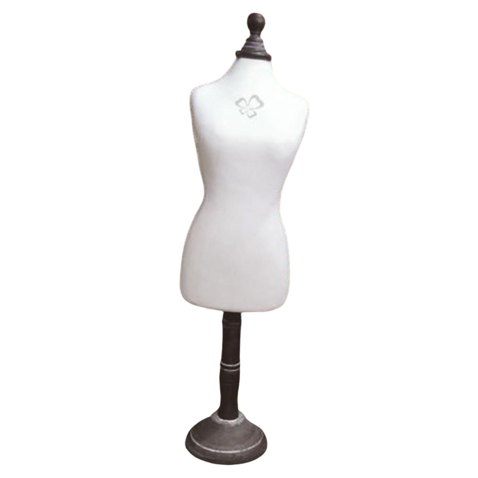 TWISAXC Jewelry Bust Pendant Display Stand Choker Chain Functional Stand Any Jewelry Retail Business Pendants Female Dress Form Necklace Display Pendant