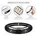 Gothic Spider and Web Steering Wheel Covers,Anti Slip Sweat Absorption Elasticity Car Accessories Steering Wheel Protector Universal 15 Inch for SUV Sedan Vans Trucks