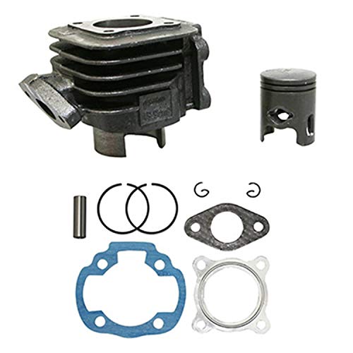 Cylindre MBK Spirit pour 50 cc de 2000 a NC 1213 etat Neuf Kit comprenant cylindre, piston, segments, axe de piston, circlips et pochette de joint haut moteur.