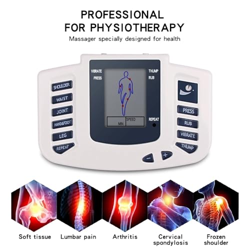Electrostimulateur musculaire complet avec 16 pads pour physiothérapie - 3