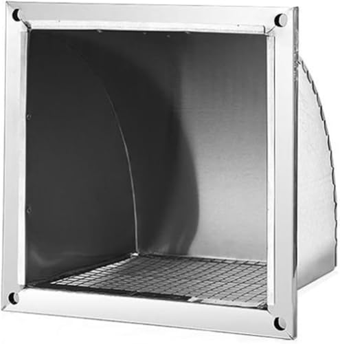 Grille d'aération carrée pour façade extérieure protégeant votre maison de l'humidité
