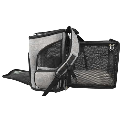image for One for Pets The Expandable Backpack Pet Carrier for Small Cats and Do