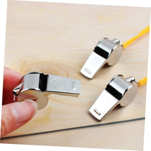 Set de 10 silbatos metálicos con cordón Toddmomy miniatura 5