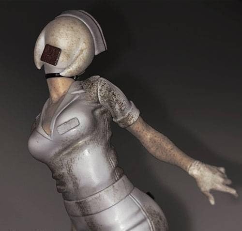 Silent Hill 2 Collectible Ornaments and Statues (Bubble Head Nurse)