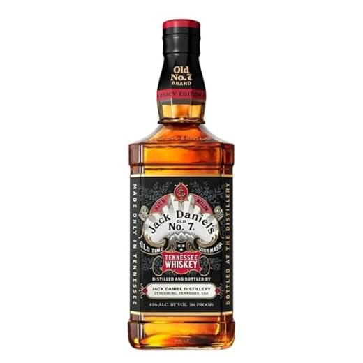 Jack Daniel's Sour Mash Tennessee Whiskey LEGACY EDITION No. 2 - BLACK DESIGN 43% Vol. 0,7l in Giftbox